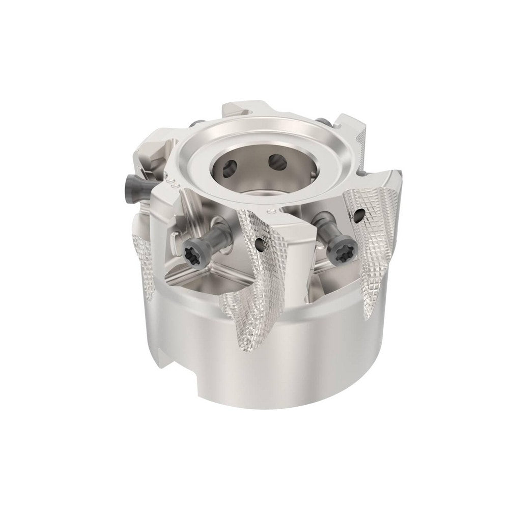Indexable Square-Shoulder Face Mill: R220.9402.00LO126A, 2'' Cut Dia, 0.7500" Arbor Hole Dia, 0.4724" Max Cutting Depth