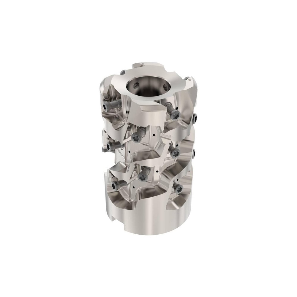Indexable Square-Shoulder Face Mill: R220.9402.002.28LO124A, 2'' Cut Dia, 1.0000" Arbor Hole Dia, 2.2835" Max Cutting Depth
