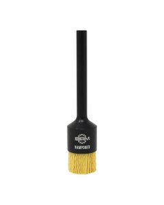 1″ Diameter × 3/8″ Shank Diameter × 3/4″ Trim Length, 0.040″ Abrasive Impregnated Bristle, Ceramic, AEB (Abrasive End Brush)