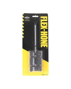 2 1/2″ Bore Diameter × 3″ Hone Length × 8″ Overall Length, 20 Grit, Aluminum Oxide - Standard Duty Flex-Hone