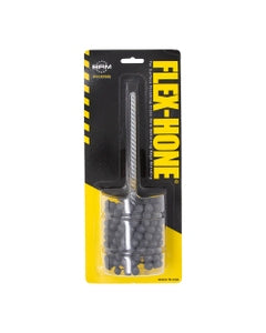 2 1/8″ Bore Diameter × 3″ Hone Length × 8″ Overall Length, 320 Grit, Boron Carbide - Standard Duty Flex-Hone