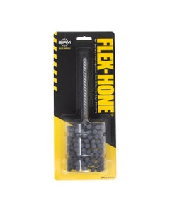 2 1/8″ Bore Diameter × 3″ Hone Length × 8″ Overall Length, 400 Grit, Silicon Carbide - Standard Duty Flex-Hone