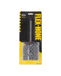 2 5/8″ Bore Diameter × 3″ Hone Length × 8″ Overall Length, 60 Grit, Zirconia Alumina #1525 - Standard Duty Flex-Hone