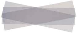 Made in USA - 3 Piece, 5" Wide x 20" Long Plastic Shim Stock Sheet - Clear (Color), ±10% Tolerance - USA Tool & Supply