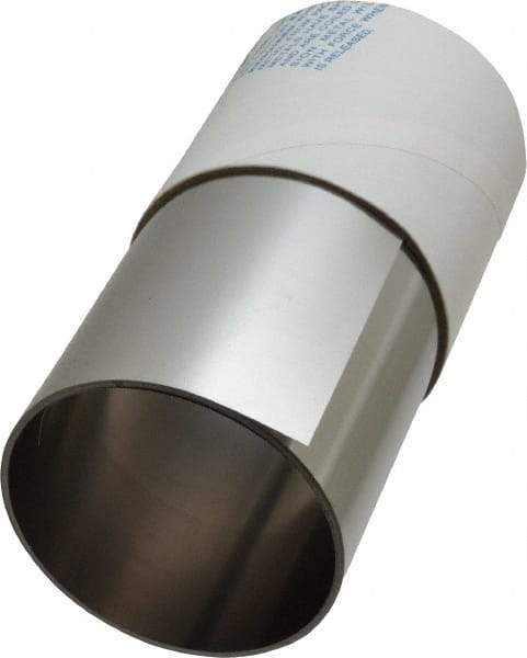 Made in USA - 100 Inch Long x 6 Inch Wide x 0.006 Inch Thick, Roll Shim Stock - Steel - USA Tool & Supply