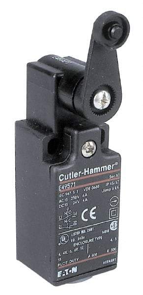 Eaton Cutler-Hammer - Limit Switch Rod Lever - For Use with E49 Miniature DIN Limit Switches - USA Tool & Supply
