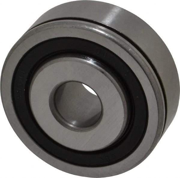 Value Collection - 1/2" Bore Diam, 1-3/4" OD, Double Seal Semi Ground Extra Light Radial Ball Bearing - 1 Row, Round Bore, 707 Lb Static Capacity, 1,366 Lb Dynamic Capacity - USA Tool & Supply