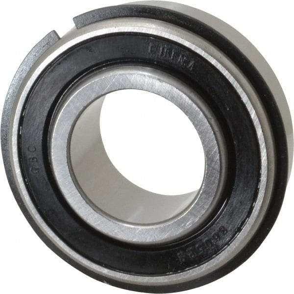 Value Collection - 1" Bore Diam, 2" OD, Double Seal Semi Ground Extra Light Radial Ball Bearing - 1 Row, Round Bore, 1,096 Lb Static Capacity, 2,040 Lb Dynamic Capacity - USA Tool & Supply