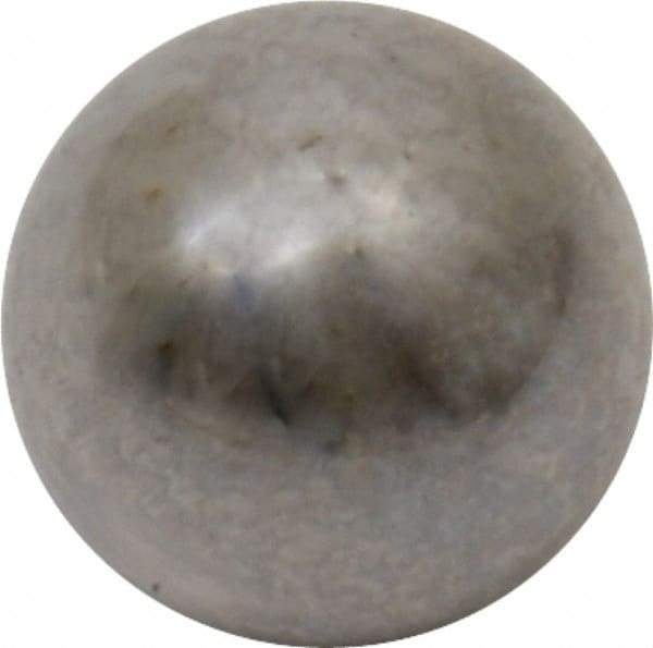 Value Collection - 4 mm Diameter, Grade 25, Chrome Steel Ball - 62 to 66 C Hardness, 0.00005 Inch Diameter Deviation, 0.000025 Inch Sphericity - USA Tool & Supply