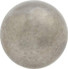 Value Collection - 18 mm Diameter, Grade 25, Chrome Steel Ball - 62 to 66 C Hardness, 0.00005 Inch Diameter Deviation, 0.000025 Inch Sphericity - USA Tool & Supply