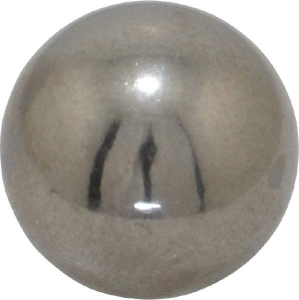 Value Collection - 3/4 Inch Diameter, Grade 100, 302 Stainless Steel Ball - 25 - 39 C Hardness, 0.0001 Inch Sphericity, 0.0001 Inch Diameter Deviation - USA Tool & Supply