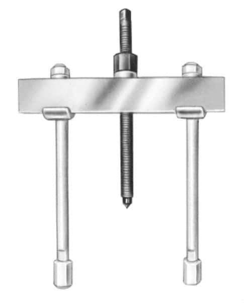 OTC - 3-1/8" to 11-3/4" Spread, 17-1/2 Ton Capacity, Push-Puller - For Bearings, Gears & Pulleys - USA Tool & Supply