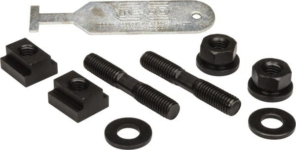 TE-CO - 9 Piece 1/2-13 Vise Mounting Kit - USA Tool & Supply