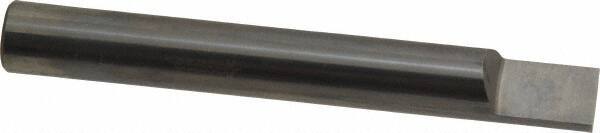 Accupro - 1/2 Inch Diameter, 4 Inch Overall Length, 5/8 Inch Split Length, Solid Carbide, Squared Split End Carbide Blank - Single End - USA Tool & Supply