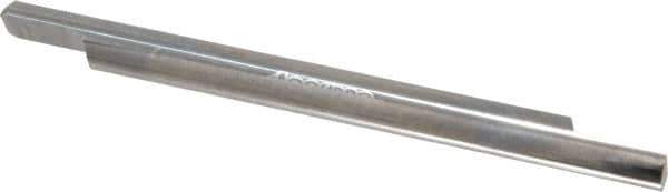 Accupro - 5/16 Inch Diameter, 4 Inch Overall Length, 1/2 Inch Split Length, Solid Carbide, Squared Split End Carbide Blank - Double End - USA Tool & Supply