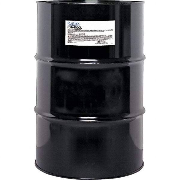 Rustlick - Rustlick Syn-Kool, 55 Gal Drum Cutting & Grinding Fluid - Synthetic - USA Tool & Supply