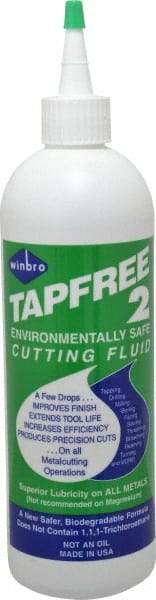 TapFree 2 - Tapfree 2, 1 Pt Bottle Cutting & Tapping Fluid - Water Soluble, For Cleaning - USA Tool & Supply
