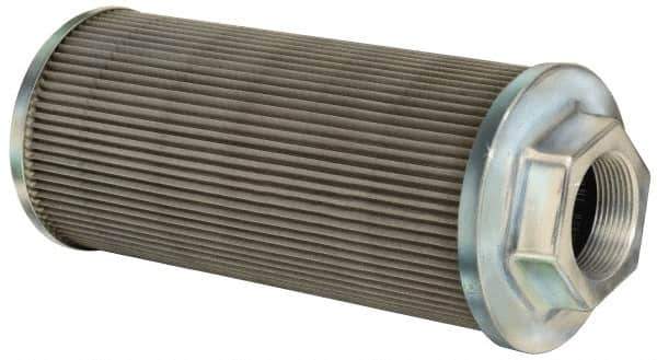 Flow Ezy Filters - 100 Mesh, 11 LPM, 3 GPM, 2.1" Diam, Female Suction Strainer without Bypass - 3/8 Port NPT, 2.7" Long - USA Tool & Supply