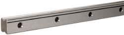 THK - 1,240mm OAL x 20mm Overall Width x 17mm Overall Height SHS Rail - 60mm Between Holes, 6 x 9-1/2 x 8-1/2mm Hole Size - USA Tool & Supply