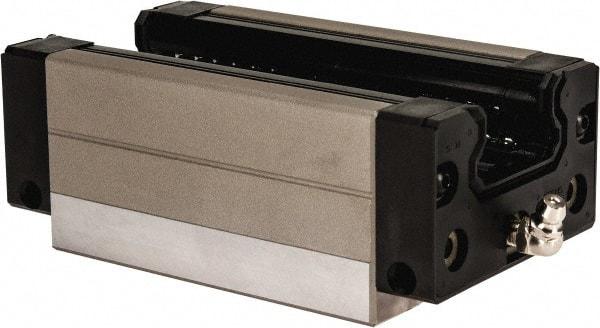 THK - 122mm L x 70mm W x 47.5mm H, 50mm Transverse Hole Spcg, 50mm Lateral Hole Spcg, 4 Way SHS Block w/Caged Ball - 18mm Overhang, 62.3 Kn Dynamic Capacity, M8X12 Hole, 96.6 kn Static Load Rating, 55" High Assembly - USA Tool & Supply