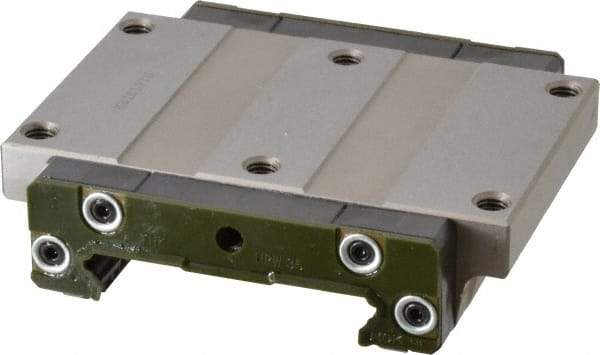 THK - 107mm L x 120mm W x 31mm H, 60mm Transverse Hole Spcg, 107mm Lateral Hole Spcg, 4 Way HRW Block - 25.5mm Overhang, 27.2 Kn Dynamic Capacity, M8x6.8 Hole, 45.9 kn Static Load Rating, 35" High Assembly - USA Tool & Supply
