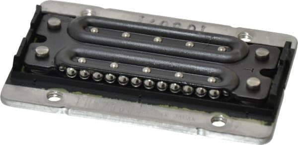 THK - 66mm L x 42mm W x 2.3mm H, 40mm Transverse Hole Spcg, 34mm Lateral Hole Spcg, Slidepack FBW - M4x0.7 Hole, 0.59 kn Static Load Rating - USA Tool & Supply