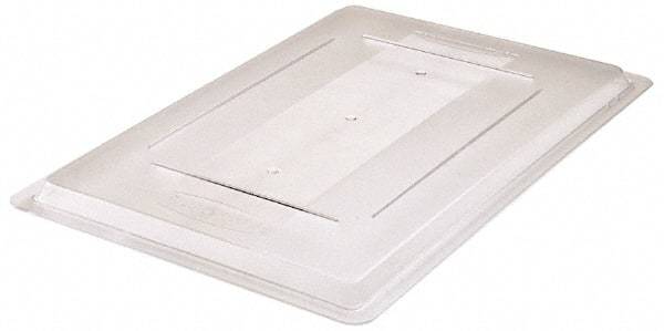 Rubbermaid - 26" Long x 18" Wide Clear Lid - For Use with Rubbermaid - 3308, 3300, 3301 - USA Tool & Supply