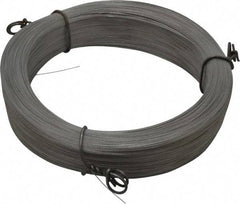 Made in USA - 3 Gage, 0.012 Inch Diameter x 2,604 Ft. Long, 302/304 Music Wire Coil - ASTM A580, 1 Lb. Shipping Weight - USA Tool & Supply