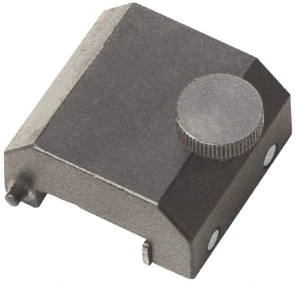 Value Collection - 1 Piece Vise Work Stop - Aluminum, Steel (Pin), 1" Wide - USA Tool & Supply