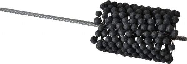 Brush Research Mfg. - 3" to 3-1/4" Bore Diam, 120 Grit, Silicon Carbide Flexible Hone - Fine, 13-1/2" OAL - USA Tool & Supply