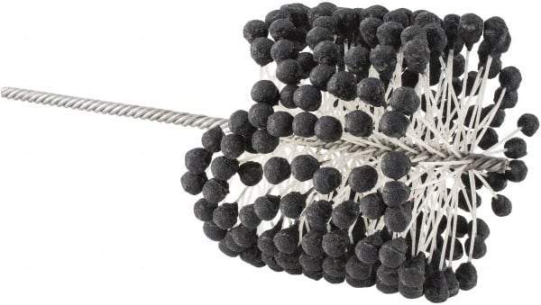 Brush Research Mfg. - 6-1/2" to 7" Bore Diam, 120 Grit, Silicon Carbide Flexible Hone - Fine, 17-1/2" OAL - USA Tool & Supply