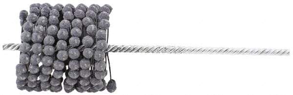 Brush Research Mfg. - 3" to 3-1/4" Bore Diam, 120 Grit, Silicon Carbide Flexible Hone - Fine, 13-1/2" OAL - USA Tool & Supply