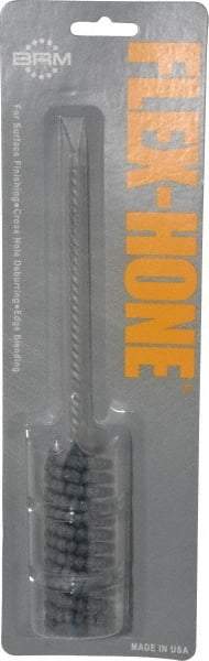 Brush Research Mfg. - 1" Bore Diam, 240 Grit, Silicon Carbide Flexible Hone - Extra Fine, 8" OAL - USA Tool & Supply