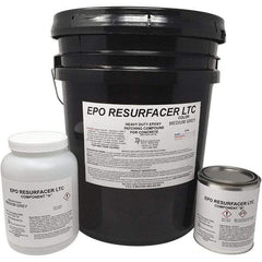 Made in USA - 50 Lb Concrete Repair/Resurfacing - Medium Gray, 25 Sq Ft Coverage, Epoxy Resin - USA Tool & Supply