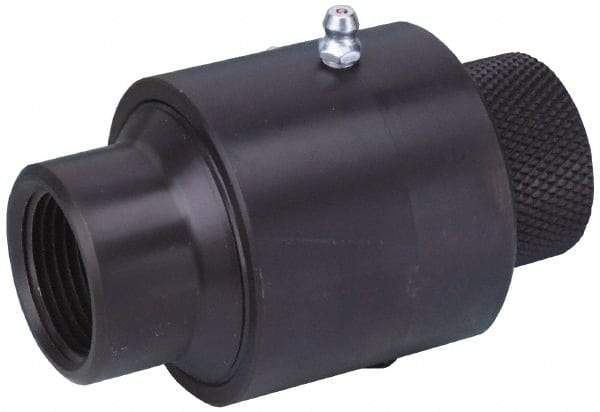 Barco - 2-1/2" Pipe, 2-1/2" Flange Thickness, Plane Swivel, Straight Swivel Joint - Carbon Steel, Size Code 16, NPT Ends - USA Tool & Supply