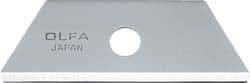 Olfa - 50 Piece Steel Safety Blade - 2" OAL - USA Tool & Supply