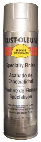 Rust-Oleum - Stainless Steel, 14 oz Net Fill, Gloss, Enamel Spray Paint - 10 Sq Ft per Can, 14 oz Container, Use on Rust Proof Paint - USA Tool & Supply