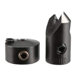 Vernon - 5/16" Cutter Diam, #30 Drill Combatibility, 1/4" Collar Thickness, Adjustable Depth Drill Countersink - USA Tool & Supply