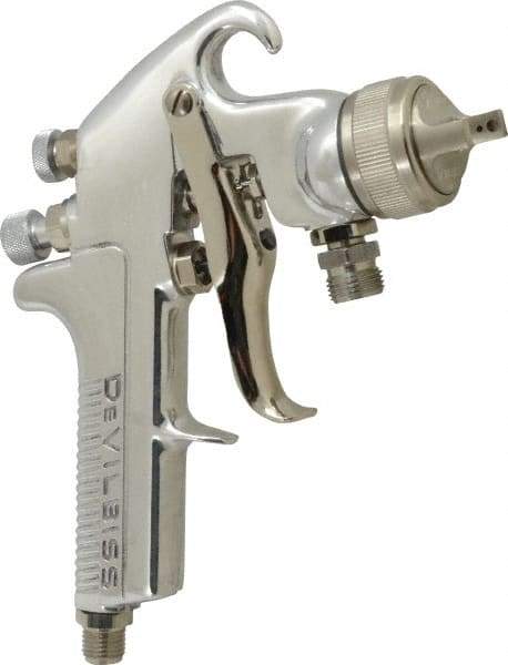 Binks - Pressure/Siphon Feed High Volume/Low Pressure Paint Spray Gun - For Adhesives, Enamels, Epoxies, Lacquers, Latex, Polyurethanes, Primers, Sealers, Stains, Varnishes - USA Tool & Supply
