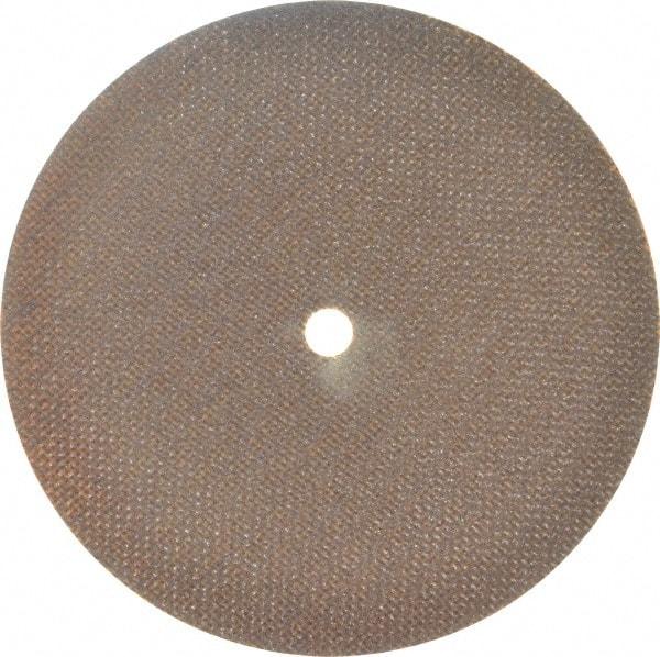 Norton - 7" 60 Grit Aluminum Oxide Cutoff Wheel - 0.035" Thick, 1/2" Arbor, 8,730 Max RPM, Use with Stationary Grinders - USA Tool & Supply