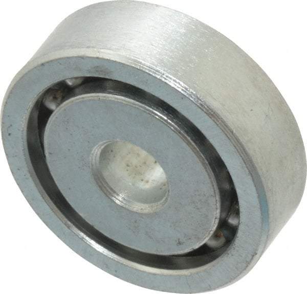 Value Collection - 1/4" Bore Diam, 1" OD, Open Unground Full Complement Radial Ball Bearing - 5/16" Wide, 1 Row, Round Bore, 484 Lb Dynamic Capacity - USA Tool & Supply