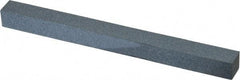 Made in USA - 150 Grit Aluminum Oxide Square Polishing Stone - Very Fine Grade, 1/2" Wide x 6" Long x 1/2" Thick - USA Tool & Supply