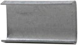 Made in USA - 1/2 Inch Wide, Snap On, Steel Open Seal - 5,000 Piece - USA Tool & Supply