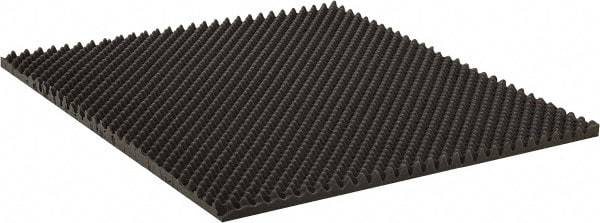 American Acoustical Products - 54" Long x 54" Wide x 2" Thick, Polyurethane Foam Sheet - ASTM Specification, Gray - USA Tool & Supply