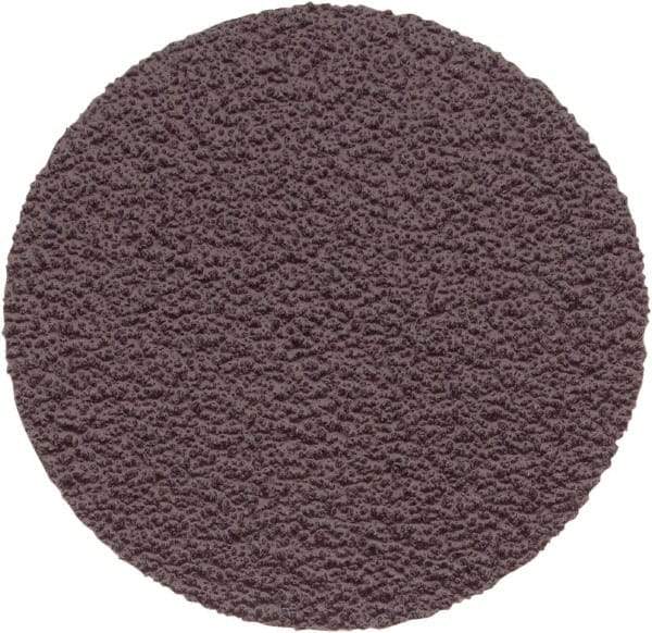 3M - 1" Diam, 120 Grit Aluminum Oxide Adhesive PSA Disc - Fine Grade, X Weighted Cloth Backing, For Bench Top Motors, Random Orbital Sanders - USA Tool & Supply