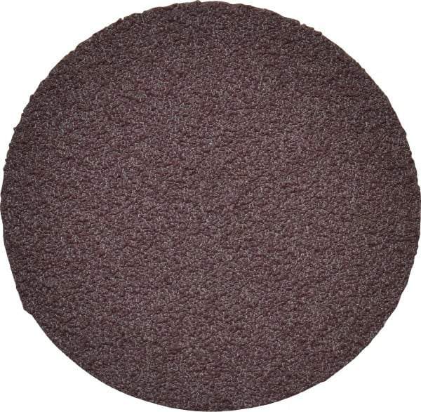 3M - 1" Diam, 180 Grit Aluminum Oxide Adhesive PSA Disc - Very Fine Grade, X Weighted Cloth Backing, For Bench Top Motors, Random Orbital Sanders - USA Tool & Supply
