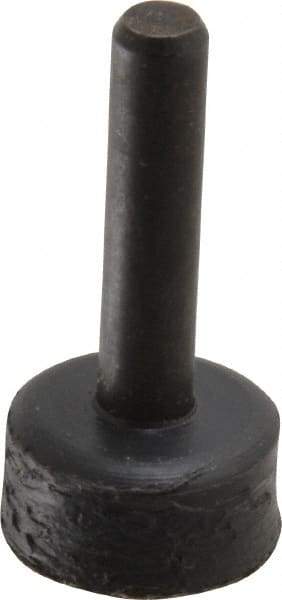 3M - 3/4" Diam Adhesive/PSA Disc Backing Pad - 1/4" Shank Diam, Medium Density, 20,000 RPM - USA Tool & Supply