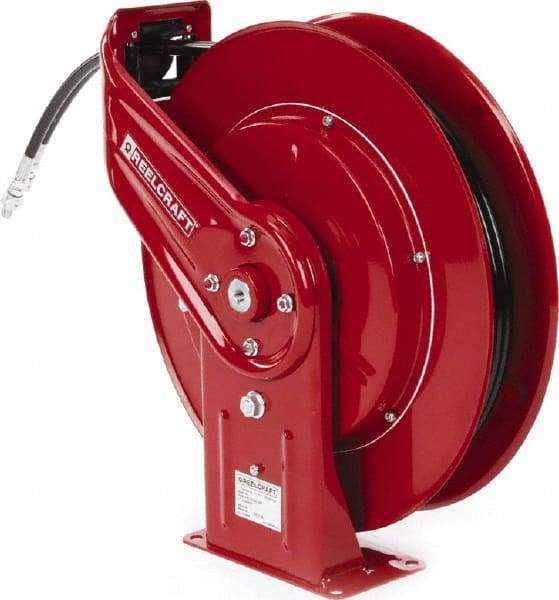Reelcraft - 45' Spring Retractable Hose Reel - 2,000 psi, Hose Included - USA Tool & Supply