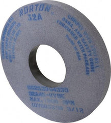 Norton - 14" Diam x 5" Hole x 1-1/2" Thick, K Hardness, 46 Grit Surface Grinding Wheel - Aluminum Oxide, Type 1, Coarse Grade, 1,800 Max RPM, Vitrified Bond, No Recess - USA Tool & Supply