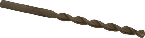 Cleveland - #11 135° Cobalt Jobber Drill - Oxide/Gold Finish, Right Hand Cut, Parabolic Flute, Straight Shank, 3-1/2" OAL, Split Point - USA Tool & Supply